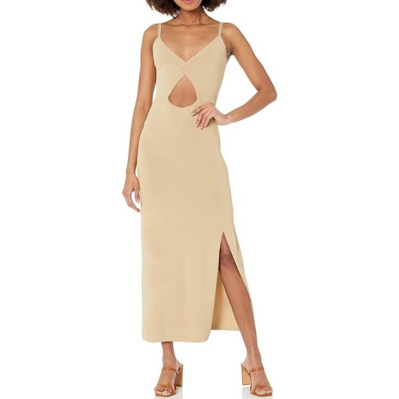 The Drop Women's Alisa Strappy Cutout Maxi Sweater Dress Size Small - Picture 1 of 10